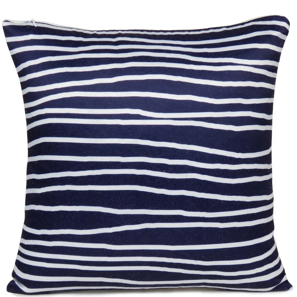 Home Decorative Comfortable Wave Digital Print Cushion Pillow Cover Single